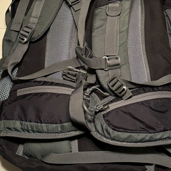 Nice Outdoor Master Black Gray High End Backpacking Hiking Backpack - Picture 8 of 15